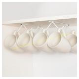 2pk. Tavery Cabinet Mug Holders, BLACK