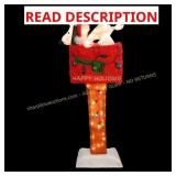 Snoopy Red Mailbox Animated Tinsel Sculpture