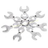 Hurricane 1/2 in. Crowfoot Wrench Set, 14-Pc SAE