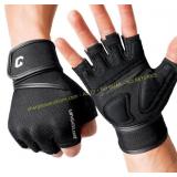 Size L VINSGUIR Padded Weight Lifting Gloves