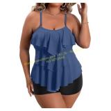 Size 2XL B2prity Bikini, Blue