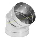 DuraVent DuraBlack 6" Wood Stove Elbow