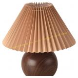 KUNJOULAM Retro Pleated Table Lamp