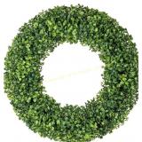 Boxwood Wreath 20" for Front Door (Green)