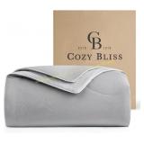 Cozy Bliss Cooling Comforter Queen