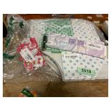 Gift boxes, adhesive letters, Apple Watch band