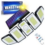 VENSSTNOR Solar Lights Outdoor Motion Sensor