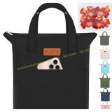 KUBYA TAN Lunch Box for Women: Insulated Tote Bag