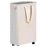 efluky Slim Laundry Hamper with Wheels 60L