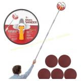 Drywall Sander 86" w/ Pole, 5 Sandpapers