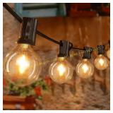 Ollny 100FT Outdoor String Lights with LEDs