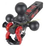 TOPTOW Tri-Ball Hitch w/ 1-7/8/2/2-5/16 in