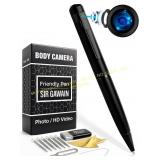 SIRGAWAIN 1080P Body Camera Pen   HD Video