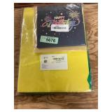 Pop-Out Musical Bday Card, Tissue Paper