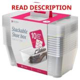 4ct. Life Story 10-Pack Storage Box, Stackable