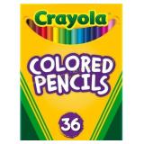 Crayola Colored Long Pre-sharpened Pencils