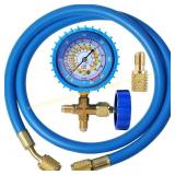R410a Recharge Kit: AC Pressure Gauge