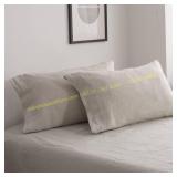 2ct. Simple&Opulence 20x30 in. Linen Pillowcases