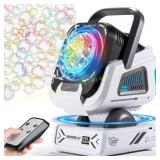 Upgraded Bubble Machine with Remote Control