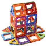 COODOO 30pc Magnetic Tiles Building Blocks Set