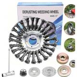 FIFATOPO 6 in. Steel Wire Trimmer Head