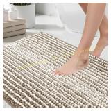 HDFK Bath Mat & Rug   Machine Washable 24x16