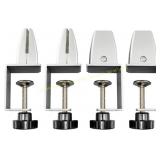 Sneeze Guard Clamp Desk Shield 4 Pack