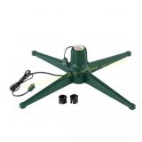 HH Black Metal Rotating Tree Stand with Adapters