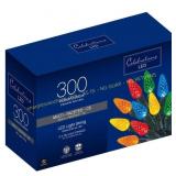 Celebrations Blue LED C6 300 ct String Lights