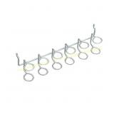 2 ct. Crawford Zinc Plated Steel 11.8 in Rack