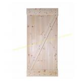 CALHOME 30x84 Knotty Pine Barn Door Slab