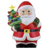 Mr. Christmas 9" Nostalgic Ceramic Santa