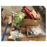 Assorted electronics and chargers