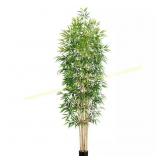 9 ft. Artificial Bamboo Tree with Real Trunks