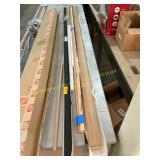 Assorted trim boards