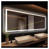 HOMLUX Frameless LED Vanity Mirror with 3-Color