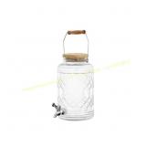 Gibson 0.95 gal Clear Beverage Dispenser Glass