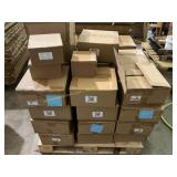 Pallet of metal baskets