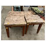 Coffee table and 2 end tables