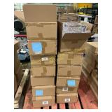 Pallet of metal basket and foam wall tiles