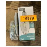 Light bulb, shelf clips