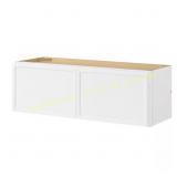 Hampton Bay Leyton 36W x12D Wall Cabinet, White