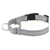 Plutus Reflective Martingale Collar, Gray XS