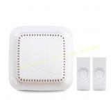 Heath Zenith White Wireless Door Chime Kit