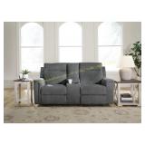 Barnsana Power Reclining Loveseat with Console