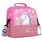 Kids Lunch Bag, Insulated Bento Bag (Unicorn)