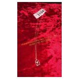 Ladies Vintage Rose 10in Pendant Nec7