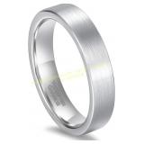 Greenpod Tungsten Rings Rose Gold/Silver 7