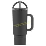 Ello Port 40oz Tumbler with Carry Loop, Black