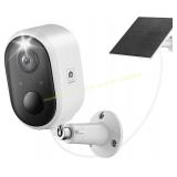 Furry-View Solar Security Camera Outdoor Wireless